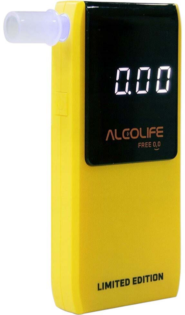 Алкотестер Alcolife Free Yellow (5904730548151) - зображення 2