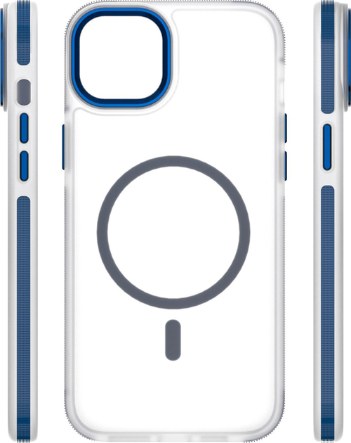 Панель Etteri Icy Mag для Apple iPhone 13 Blue/Transparent (5907504560434) - зображення 4