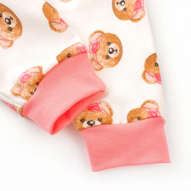 Человечек Dexter`s для девочек с повязкой girl bears застежка кнопки 80 см розовый - Фото 4 Человечек Dexter`s для девочек с повязкой girl bears застежка кнопки 80 см розовый - изображение 4