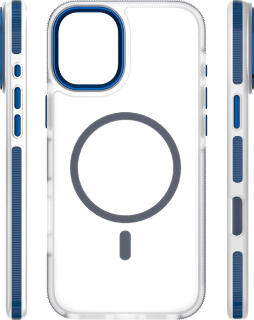 Панель Etteri Icy Mag для Apple iPhone 16 Blue/Transparent (5907504560540) - зображення 4