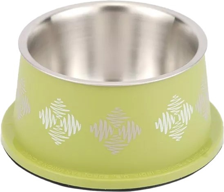 Miska metalowa Have a Pet Zielona 800 ml 258163 (5905546337724) - obraz 1