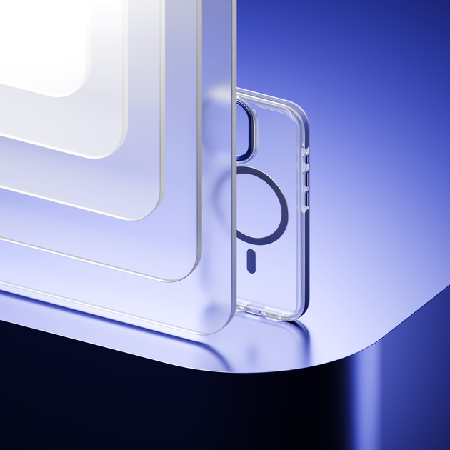 Панель Etteri Icy Mag для Apple iPhone 17 Blue/Transparent (5907504560571) - зображення 5