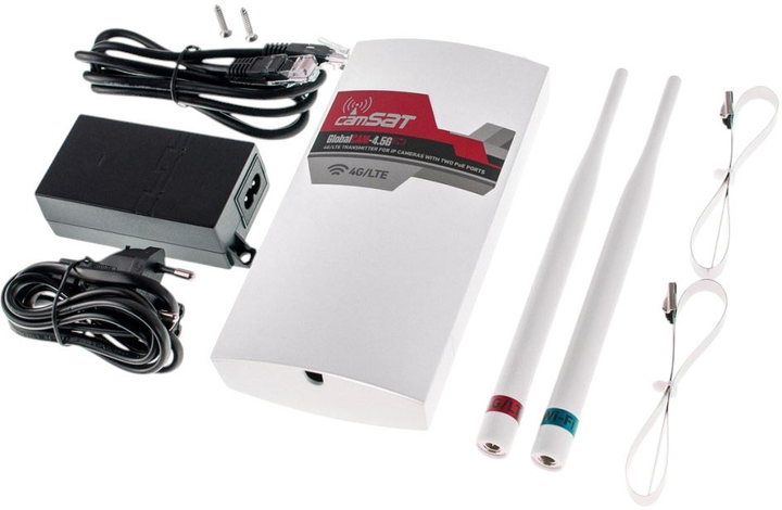 Router Camsat GlobalCAM4.5G-2PoE White (5902610350856) - obraz 4