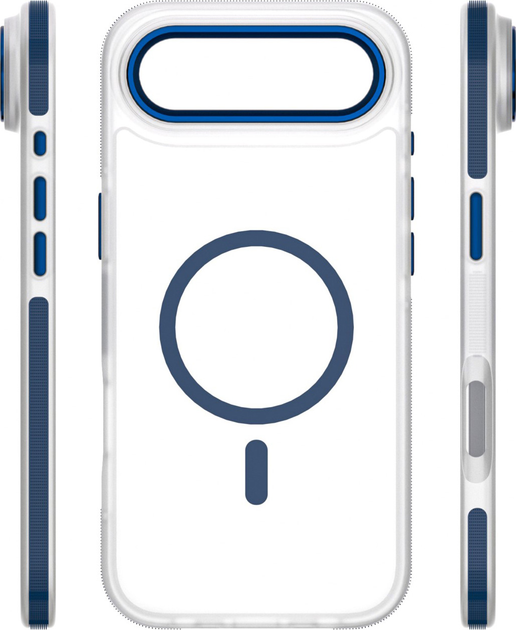 Панель Etteri Icy Mag для Apple iPhone Air Blue/Transparent (5907504560618) - зображення 4