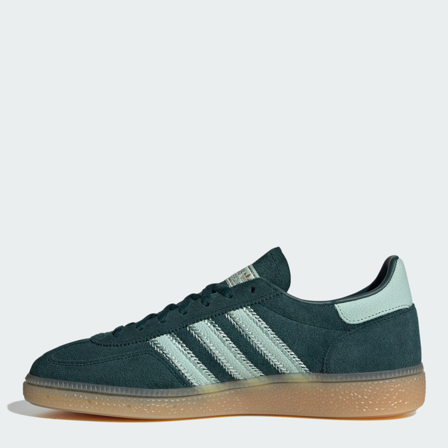 Женские кеды кожаные низкие Adidas Handball Spezial W JR0847 40 (6.5UK) 25 см Aurivy/Ashgrn/Gum1 (4067905476466) - Фото 4 Женские кеды кожаные низкие Adidas Handball Spezial W JR0847 40 (6.5UK) 25 см Aurivy/Ashgrn/Gum1 (4067905476466) - изображение 4