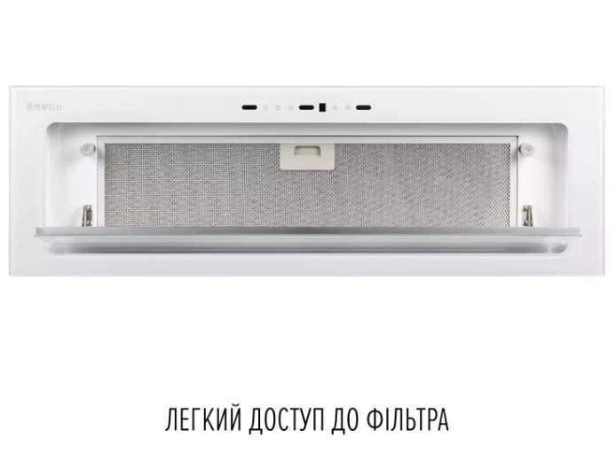 Витяжка вбудована Perfelli DESIGN VISION 9 BIANCO SILENZIO - изображение 8