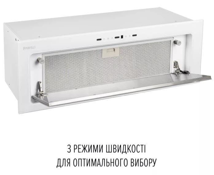 Витяжка вбудована Perfelli DESIGN VISION 9 BIANCO SILENZIO - изображение 9