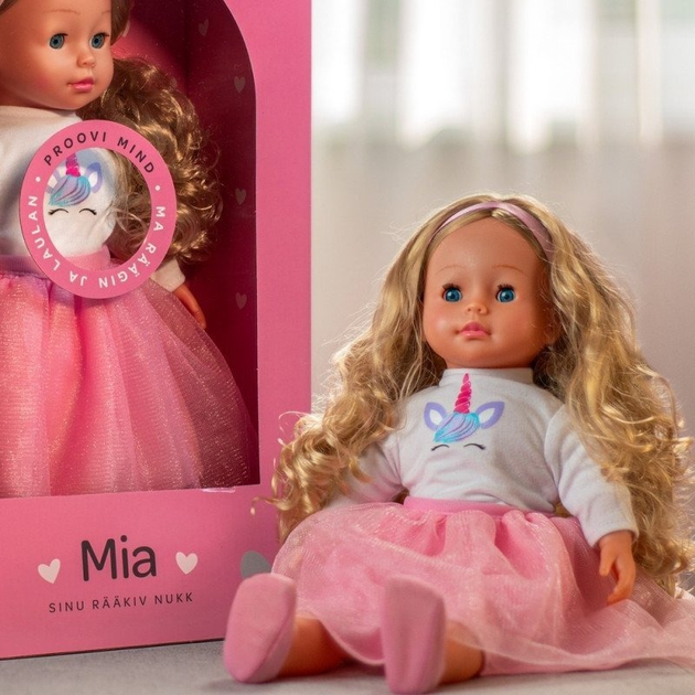 Інтерактивна лялька bo. Міа (говорить естонською) 40 см BD1225EE (4743199012251) - зображення 2