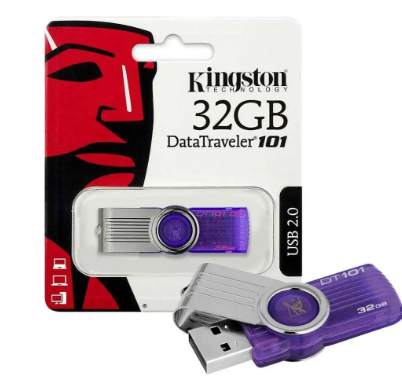 Флеш накопитель USB на 32 гб / скорость 3.0 Kingston DataTraveler DT101 G2 / Фиолетовий - Фото 2 Флеш накопитель USB на 32 гб / скорость 3.0 Kingston DataTraveler DT101 G2 / Фиолетовий - изображение 2