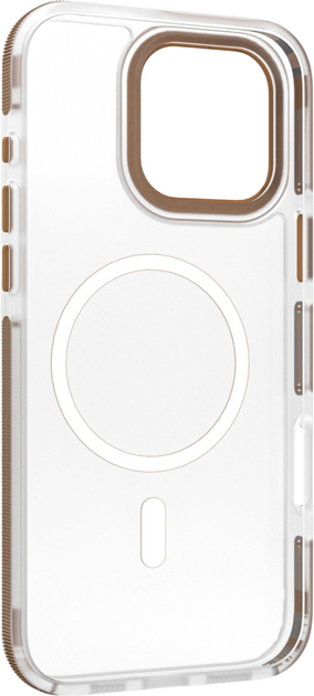 Панель Etteri Icy Mag для Apple iPhone 16 Pro Max Gold/Transparent (5907504560731) - зображення 3