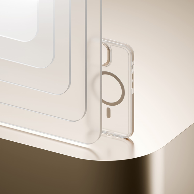 Панель Etteri Icy Mag для Apple iPhone 14 Pro Gold/Transparent (5907504560748) - зображення 5