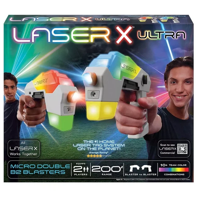 Игровой набор для лазерных боев Laser X Ultro Micro (87551) - изображение 4