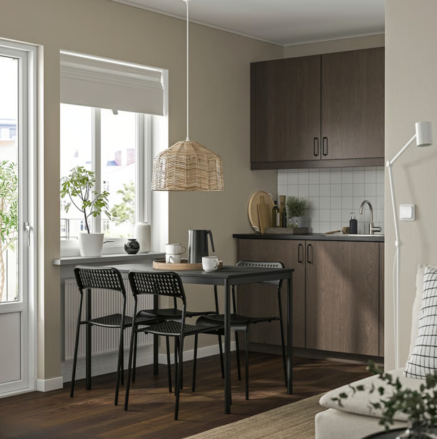 Стілець для кухні Ikea Sandsberg 39 x 47 x 77 см Чорний (306.054.23) - зображення 5