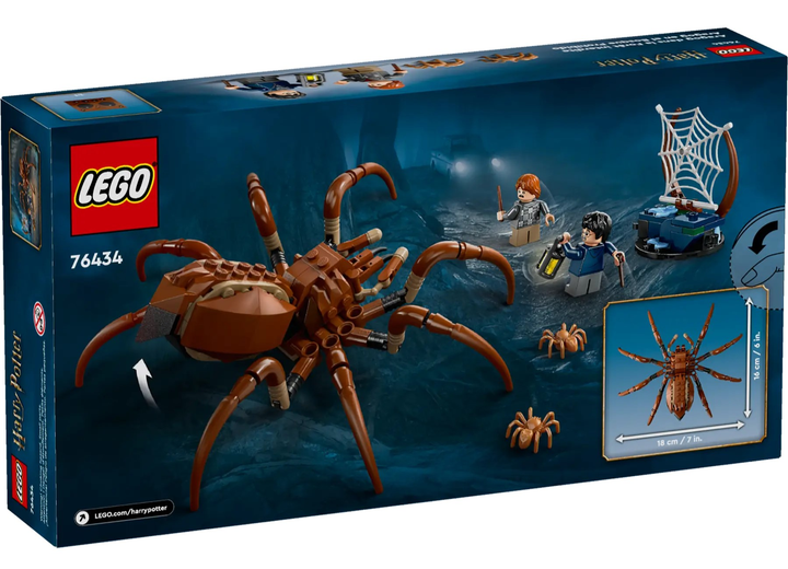 Zestaw klockow LEGO Harry Potter Aragog w Zakazanym Lesie 195 elementow (76434) (955555909274811) - Outlet - obraz 1