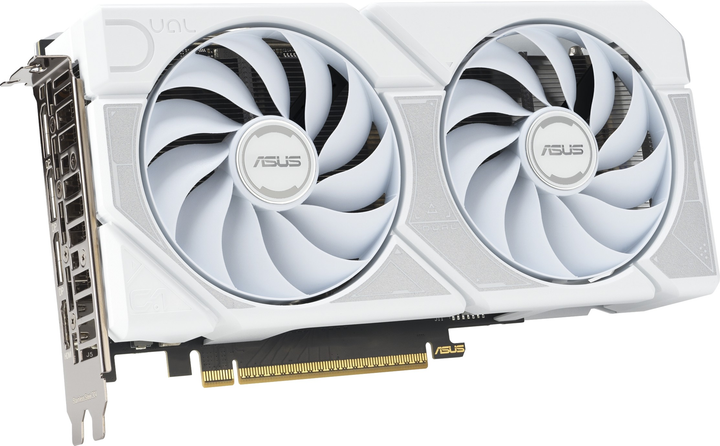 Karta graficzna ASUS PCI-Ex GeForce RTX 5060 Dual White OC Edition 8GB GDDR7 (128bit) (2565/28000) (HDMI, 3 x DisplayPort) (90YV0N15-M0NA00) - obraz 3