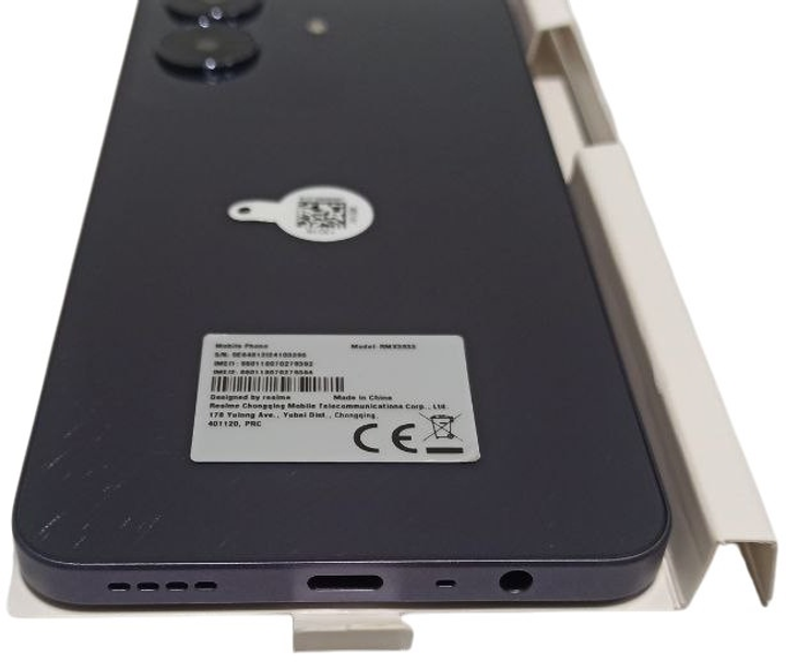 Мобільний телефон Realme Note 60 6/128GB Marble Black (6941764446694) (860118070279392) - Уцінка - зображення 3