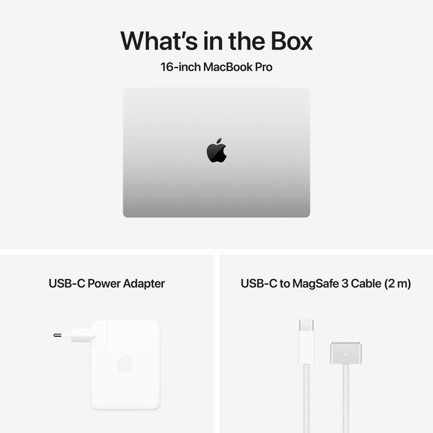 Ноутбук Apple MacBook Pro 16" M4 Max 36GB/1TB 2024 (MX2V3ZE/A) Silver - зображення 8