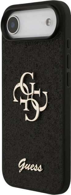 Панель Guess Fixed Glitter Big 4G для Apple iPhone Air Black (GUHCP17MHG4SGK) - зображення 2