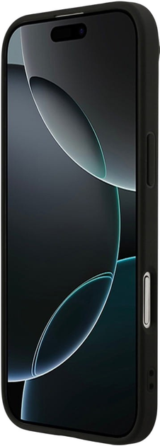 Панель Guess Fixed Glitter Big 4G для Apple iPhone Air Black (GUHCP17MHG4SGK) - зображення 3