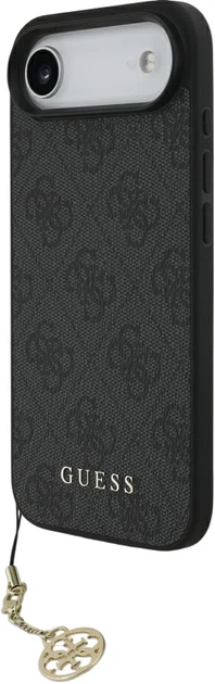 Etui Guess 4G Charms do Apple iPhone Air Black (GUHMP17MGF4GCK) - obraz 2