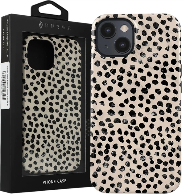 Панель Burga Tough Magsafe для Apple iPhone 15 Almond Latte (4772228341222) - зображення 2