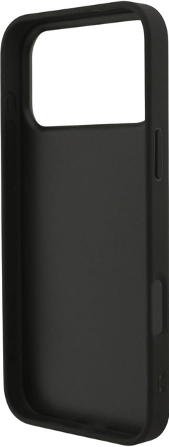 Панель Guess Fixed Glitter Big 4G для Apple iPhone 17 Pro Max Black (GUHCP17XHG4SGK) - зображення 6