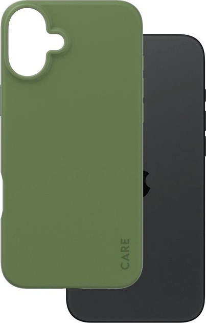 Etui plecki Panzer Glass CARE Fashionable Case do Apple iPhone 16 Plus Green (5715685004698) - obraz 2