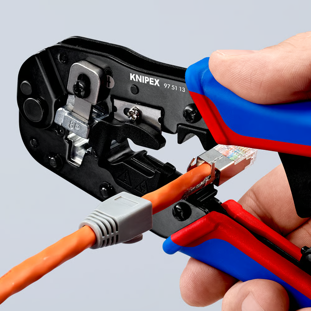 Narzędzie Knipex do zaciskania złączy typu Western (4003773087908) - obraz 10