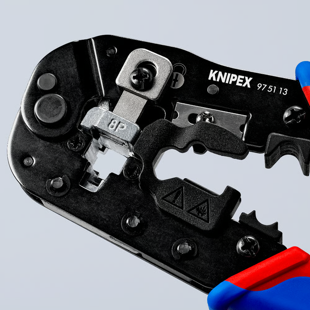 Narzędzie Knipex do zaciskania złączy typu Western (4003773087908) - obraz 12
