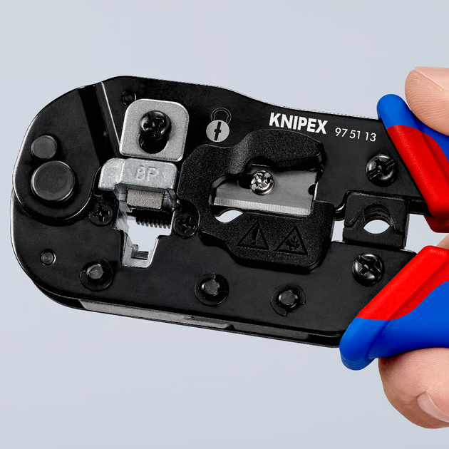 Narzędzie Knipex do zaciskania złączy typu Western (4003773087908) - obraz 14