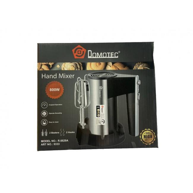 Міксер Domotec R.6629A — ручний міксер 800 Вт - зображення 4