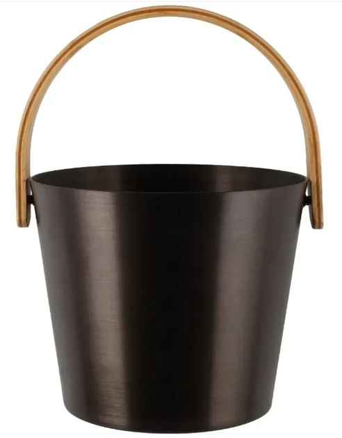 Wiadro RENTO ALUMINIUM BUCKET BROWN/BLACK (6410412067456) - obraz 1