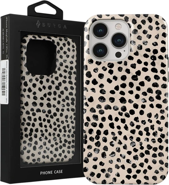 Etui Burga Tough Magsafe do Apple iPhone 15 Pro Almond Latte (4772228341253) - obraz 2