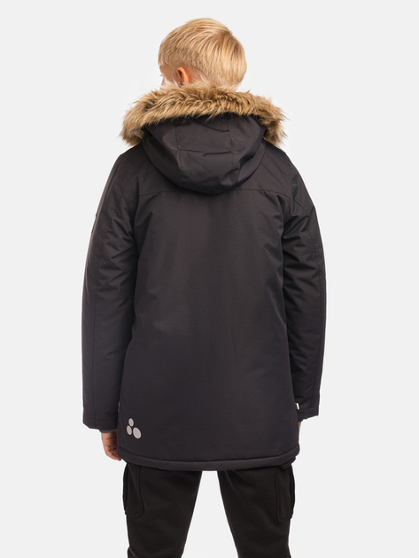 Подростковое зимнее пальто для мальчика Huppa Roman 2 12380230-50009 158 см Черное (4741632273504) - Фото 2 Подростковое зимнее пальто для мальчика Huppa Roman 2 12380230-50009 158 см Черное (4741632273504) - изображение 2