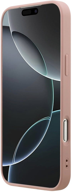 Etui Guess Fixed Glitter Big 4G do Apple iPhone 17 Pro Max Pink (GUHCP17XHG4SGP) - obraz 3