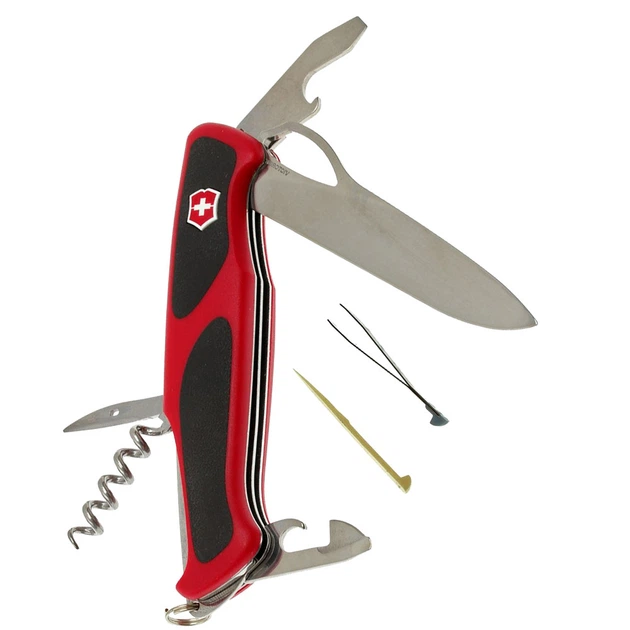 Victorinox Rangergrip 61 красно-черный 0.9553.MC Швейцарский армейский нож - Фото 2 Victorinox Rangergrip 61 красно-черный 0.9553.MC Швейцарский армейский нож - изображение 2