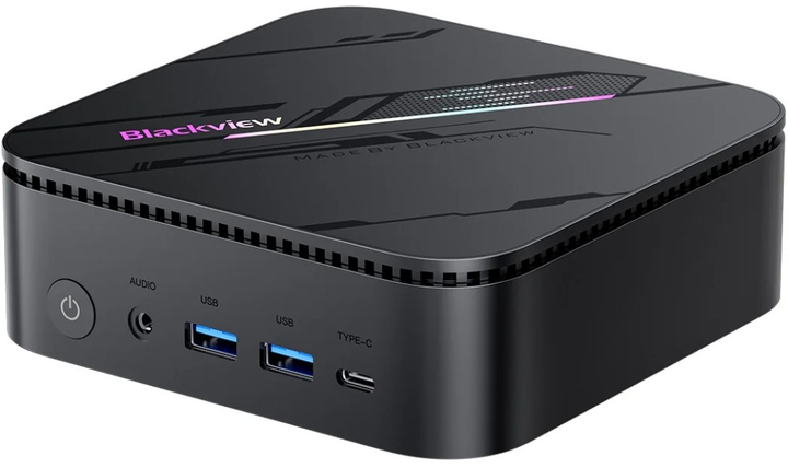 Nettop Blackview Mini PC MP100 Pro Black (MP100Pro-16GB/512GB-BK/BV/V2) - obraz 2