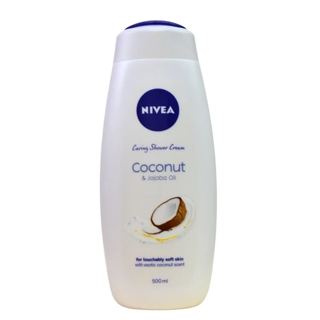 Гель-догляд для душу Coconut&Jojoba oil Nivea 500 мл 4006000000435 - Фото 1 Гель-догляд для душу Coconut&Jojoba oil Nivea 500 мл 4006000000435 - изображение 1