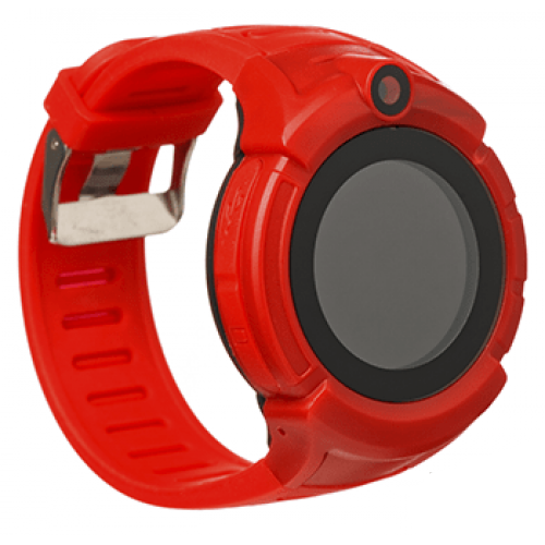 Детские телефон-часы с GPS трекером UWatch Q610 красный - изображение 3