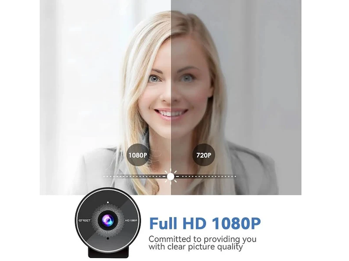 Веб-камера EMEET SmartCam C955, Full HD 1080P@30FPS із вбудованим мікрофоном - изображение 4