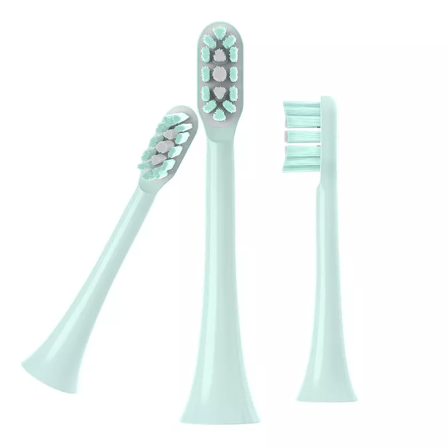 Насадки для зубной щетки Xiaomi soocas X5 4 шт light green (мятный) - Фото 5 Насадки для зубной щетки Xiaomi soocas X5 4 шт light green (мятный) - изображение 5