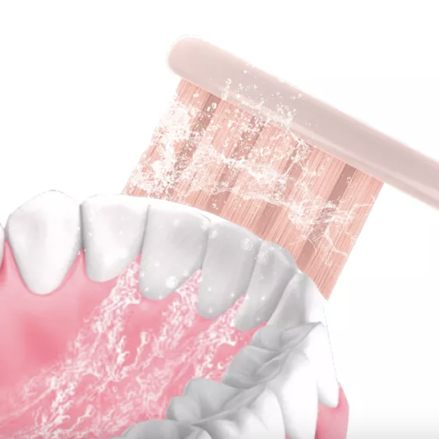 Насадки для электрической зубной щетки oclean x pro сменные Розовый - изображение 2