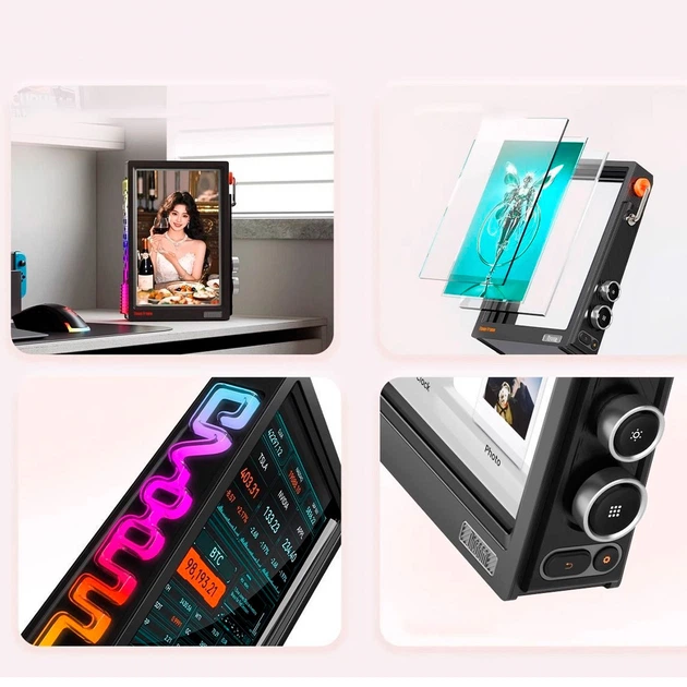 Цифровая фоторамка Divoom Times Frame 64 Gb Black RGB 10.1 дюйм