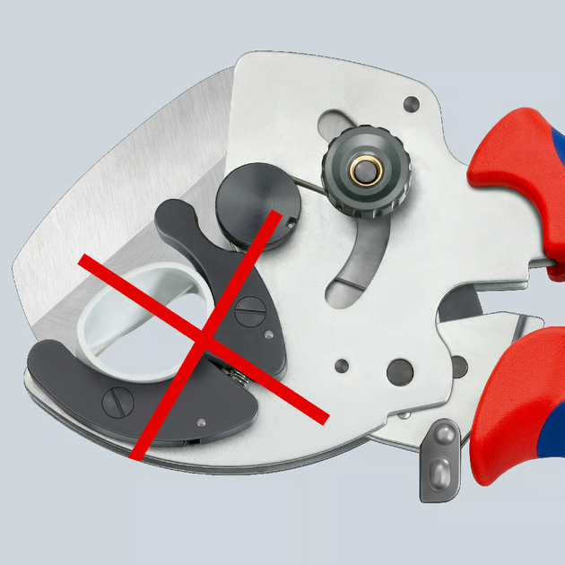 Труборіз Knipex для багатошарових поліпропіленових труб (4003773045182) - зображення 4
