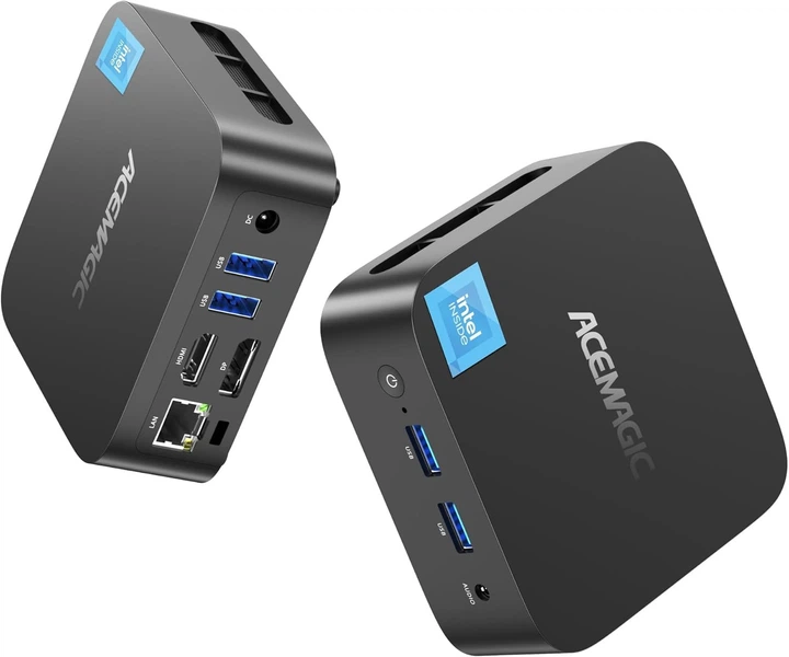 Мини ПК ACEMAGIC Vista Mini V1 / Intel N150 / RAM 16GB / SSD 512GB