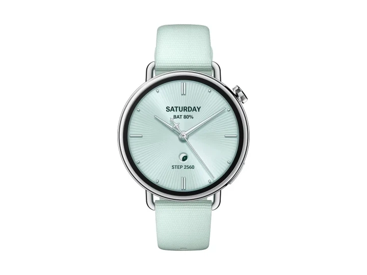 Смарт-годинник Xiaomi Watch S4 41mm Fluororubber Strap Mint Green BHR080CGL - изображение 2