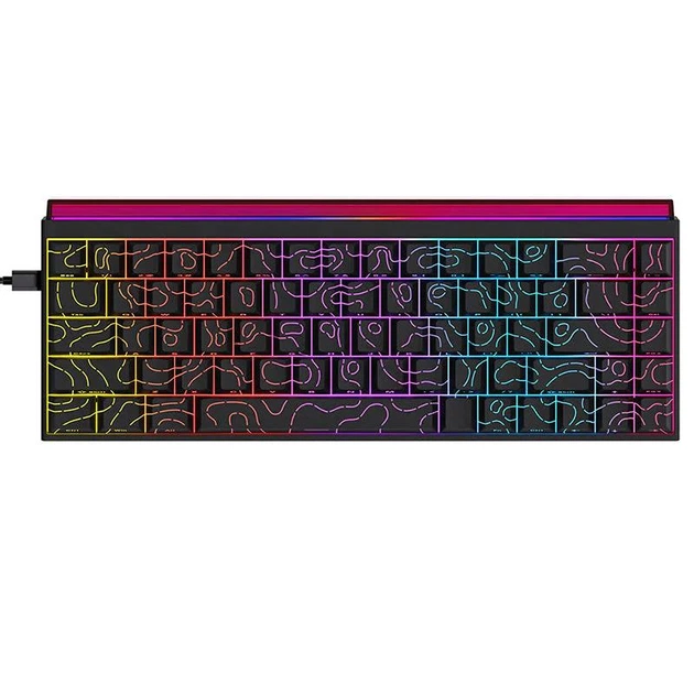 nk68aejtzyページ Клавиатура AJAZZ NK68 Черный Цвет Игровая Механическая. с RGB