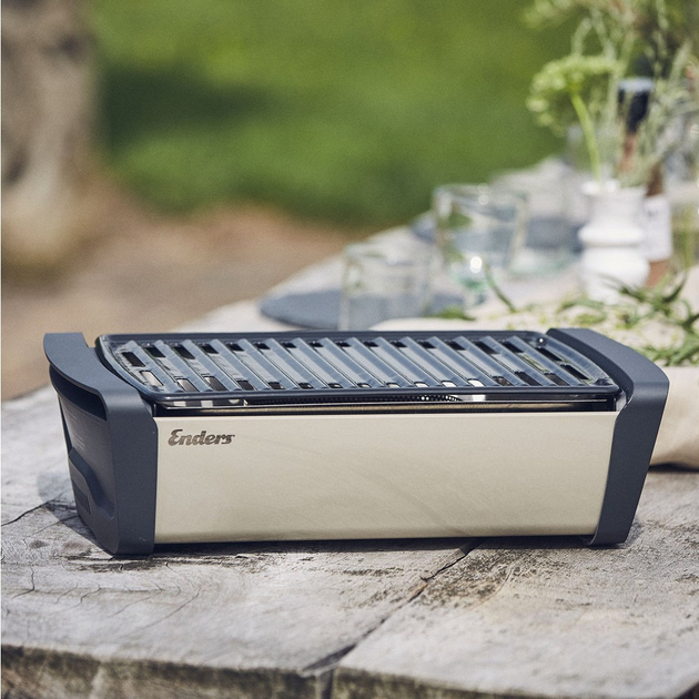 Бездимний вугільний гриль Enders Aurora Grey (4000591013645) - зображення 3