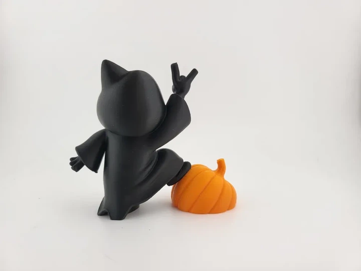 Статуетка Kawaii Grim Reaper with Pumpkin – Spooky Halloween - изображение 2