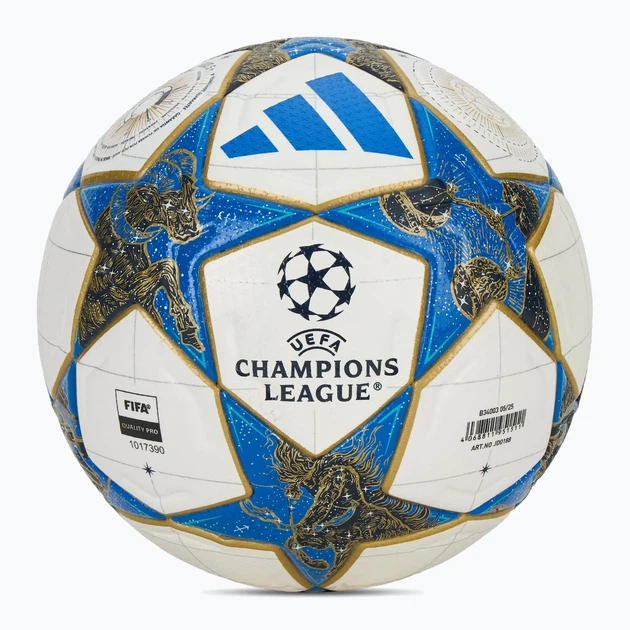 Мяч футбольный Adidas UCL 2025 OMB JD0188 (размер 5) профессиональный PRO - изображение 3